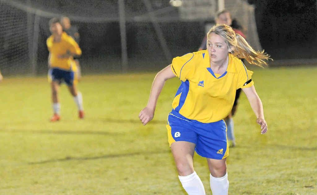 Gympie Miners player Ella Flack. Gympie Miners player Ella Flack.